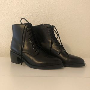 Jeffrey Campbell Gamin lace-up booties